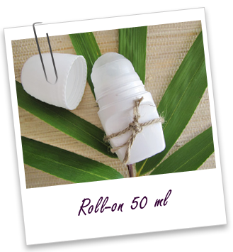 Flacon roll-on 50 ml en plastique Aroma-Zone